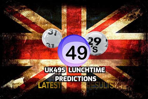 Each Tea Time draw ends on a winning number. . Uk49s lunchtime prediction and applications